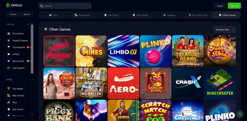 Specialty Casino Games Online at Bets.io