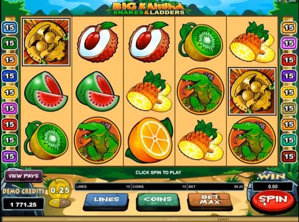 Big Kahuna Snakes and Ladders Slot Review