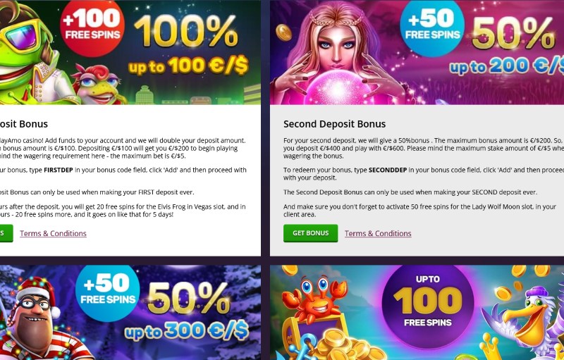 Bonuses in Australian online casinos
