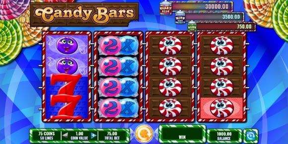 Candy Bars Pokie Game