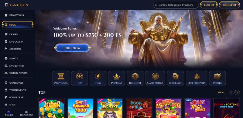 Cazeus Online Casino